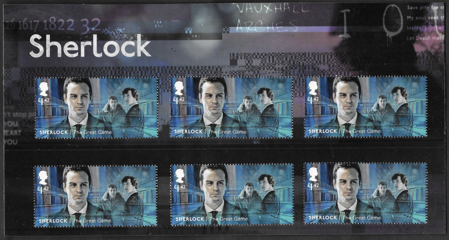 (image for) 2020 Sherlock Holmes - The Great Game Royal Mail Souvenir Pack